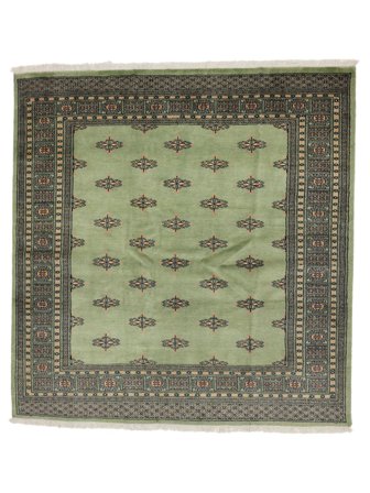 Oosters Pakistan Bokhara 2Ply Vloerkleed 194X202 Vierkant Wol, Pakistan