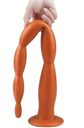 Kjøp Dildo Scale Beads 50cm - Ekstra lang analdildo | God pris