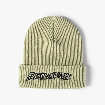 Mode Jävla Fantastisk vinter Hip-hop stickad mössa Casual Ha Green OneSize Green OneSize