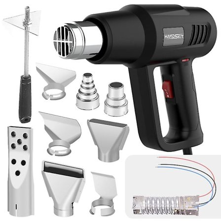 2000w Multi-speed Termostat Varmelegemer Konstant Temperatur Auto Film Bagepistol Industriel Varmepistol