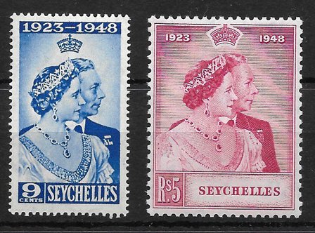 Seychellerne - MICHEL 148 - 149 - Ubrugt