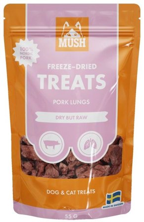 MUSH Treats Frystorkat Grislunga 45 g