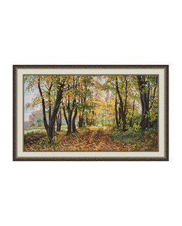 Broderikit Billede Efterårsvej - Knittingroom