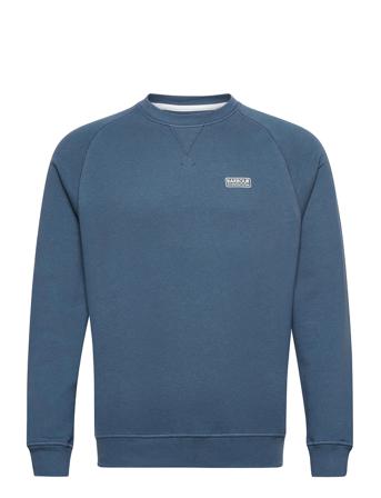 B.intl Essential Crew Sweat Sweat-shirt Genser Blå Barbour