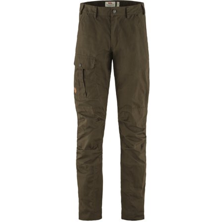 Fjällräven Men's Nils Trousers in Dark Olive | Size: 44, G-1000