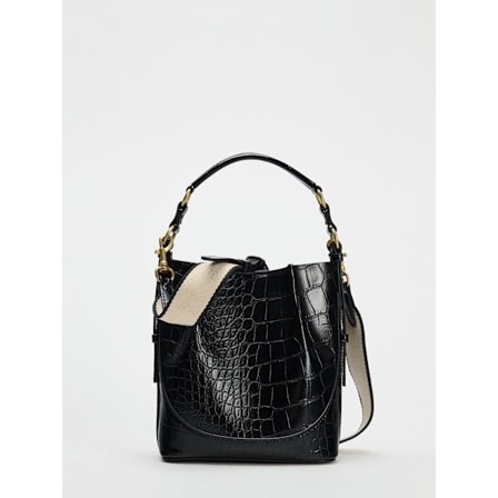 Dam Korean Style Dragsko Handväska Axelremsväska Hinkväska