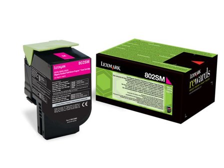 Lexmark Toner 80C2SM0, magenta - Lyreco - Toner och bläck - Tonerkassetter - Toner Lexmark