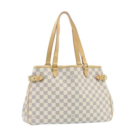 Louis Vuitton Vintage Pre-owned Batignolles Horizontal Hvid, Dame Vintage Tasker, Størrelse: ONE Size