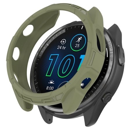 Garmin Forerunner 965 urholkat skydd - Djungelgrön