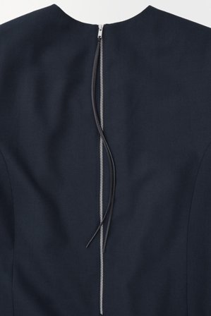 COS Women's The Tailored Mini Dress in Blue