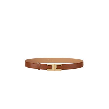Elisabetta Franchi Belts Brun, Dame Bælter