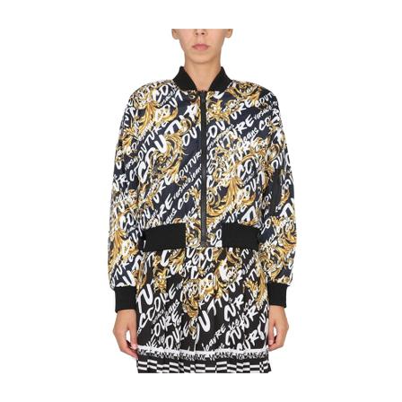 Versace Jeans Couture, Coats Czarny, Kobieta, Rozmiar: S