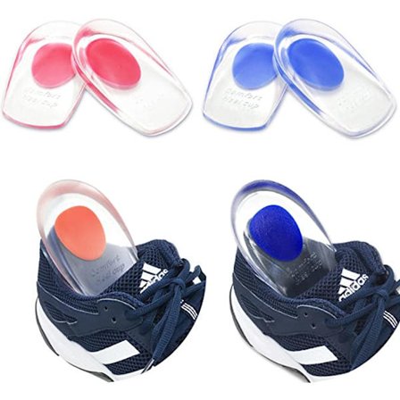 2 par myke hælputer hælkopp tynne hælkopp hælkopp pose (L