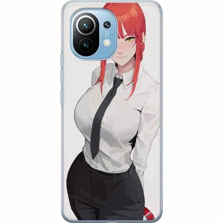 Xiaomi Mi 11 Genomskinligt Skal Makima Chainsaw Man