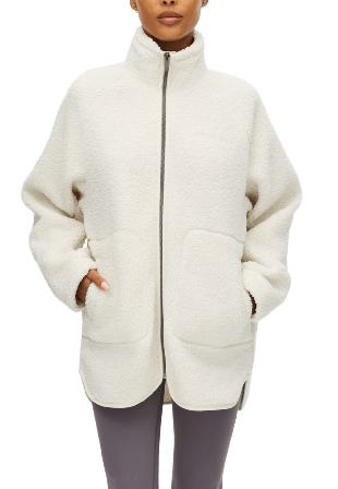 Röhnisch Cloud Pile Jacket Träningskläder Dam Vit XL