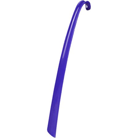 1 stk. Ekstra lang håndteret plastik skohorn fjerner handicap mobilitetshjælpemiddel fleksibel rejse