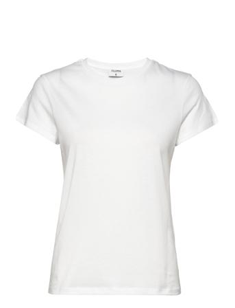 Soft Cotton Tee T-shirt Top Hvid Filippa K