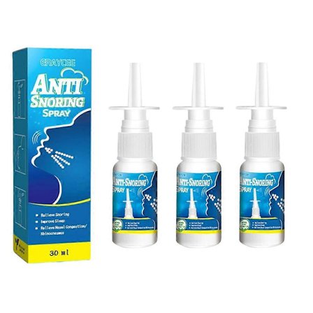 30ML Anti-snorkespray Stop Snorken Halslindring Sov Lettere Forkølelse Sundhed Væske Bedre Lindring Nysen