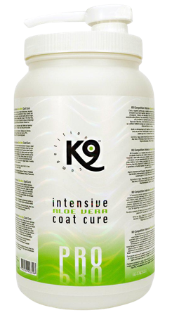 K9 Intensive Aloe Vera Coat Cure Pro hoitoaine kuivalle turkille, 2L - K9