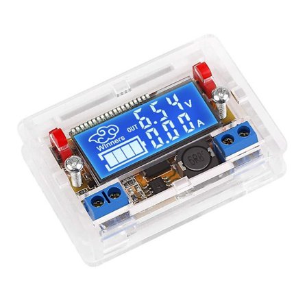 DC-DC säädettävä jännitteen säädin DC Buck-muunnin 5-23V 0-16.5V 3A Step-down virtalähde Modu