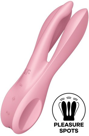 Kjøp Satisfyer Threesome 1 Pink - Vibrator | God pris