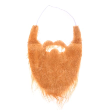 Håndlavet paryk skæg hatte hæklet overskæg Halloween fest dekoration