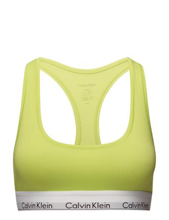 Bralette Lingerie Bras & Tops Soft Bras Tank Top Bras Keltainen Calvin Klein