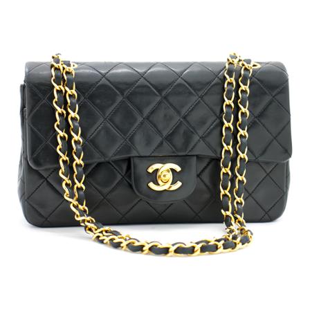 Chanel Vintage, Pre-owned Timeless Bag Zwart, Dames, Maat:ONE Size,leer