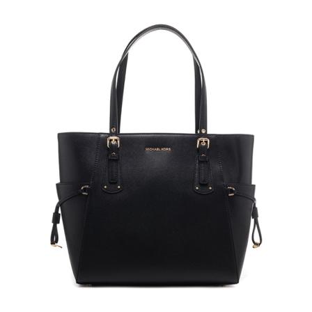 Michael Kors, Tote Bags Zwart, Dames, Maat:ONE Size,leer