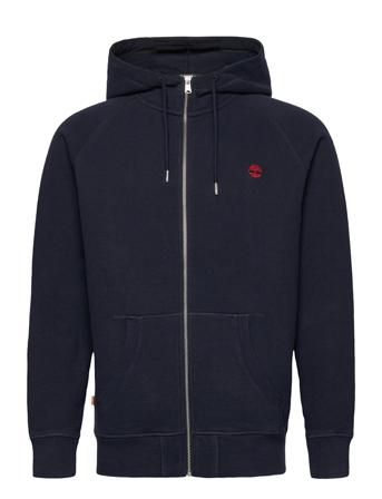 Ls Exeter River Basic Brushed Back Full Zip Regular Hettegenser Genser Timberland