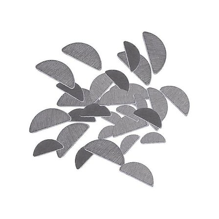 80 stk. Woodruff-kiler Rustfritt stål Halvsirkel Sortiment Størrelse Holdbare Festemidler For Mekanisk Industri