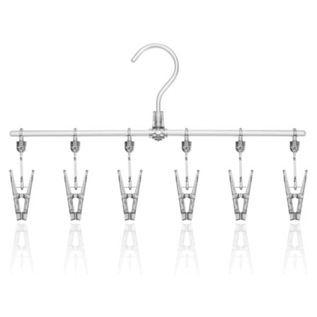 Klesklyper for klessnor, tørkestativ eller klesstativ