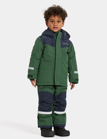Didriksons Skare Kids Set - Green - 80