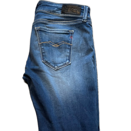 Replay Hyperflex blå jeans, stl 29/30
