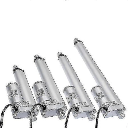 12V/24V 150mm Slaglængdeaktuator - 100/300/500/700/1000/1200/1500N Kraft Elektrisk Løftemotor 12V Slaglængde 50mm