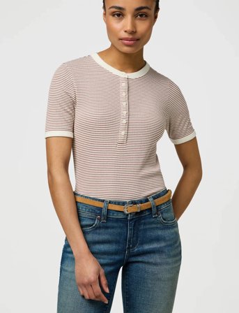 Wrangler Thin Western Belt - Beige - 80