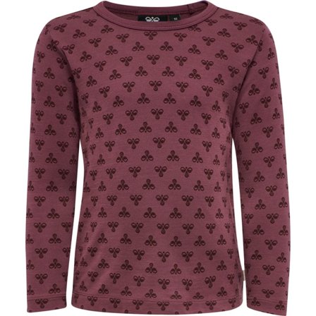 Hummel Kids' hmlVILMO T-Shirt Long Sleeve Children long-sleeved sweaters Pink 128