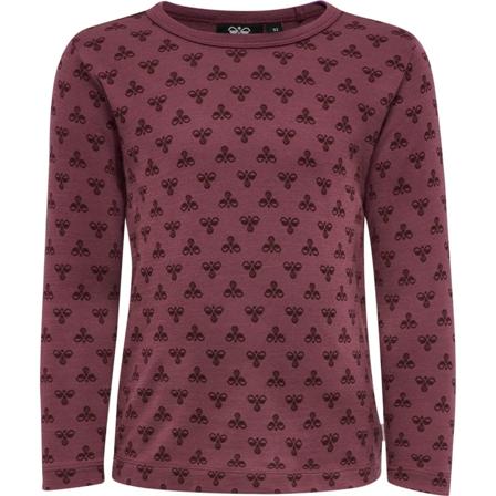 Hummel Kids' hmlVILMO T-Shirt Long Sleeve Children long-sleeved sweaters Pink 98