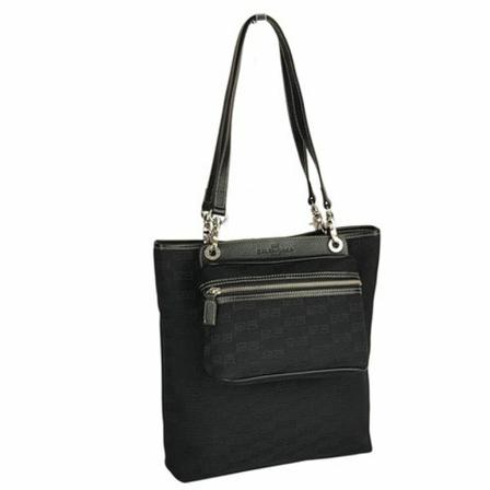 Balenciaga Vintage pre-hourd tote Taske with removable clutch bags Sort, Dame Vintage Tasker, Størrelse: ONE Size
