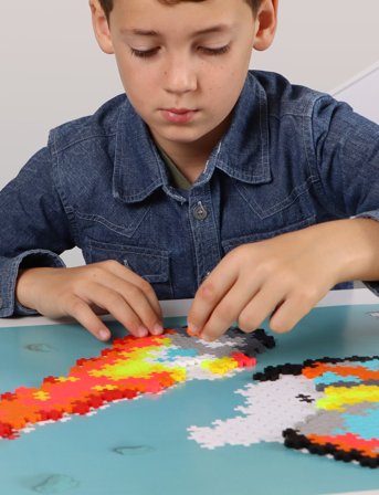 Plus-Plus Plus-Plus Puzzle By Number Space 500Pcs - Multi/patterned - ONE SIZE