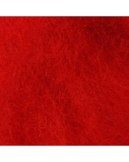 Kardad ull 100 gram Röd