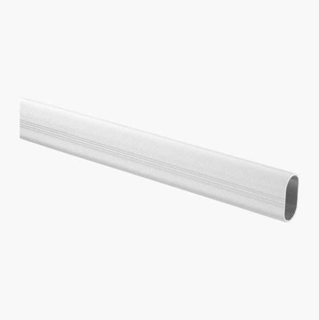 Biltema - Klesstang Oval i Aluminium, 1 stk