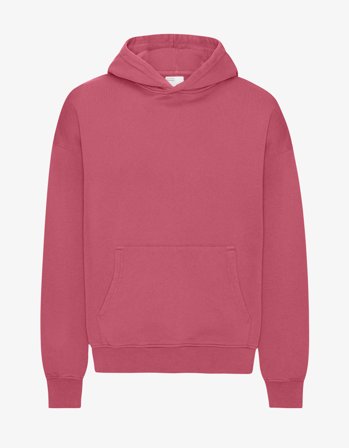Organic Oversized Hood - Raspberry Pink - L