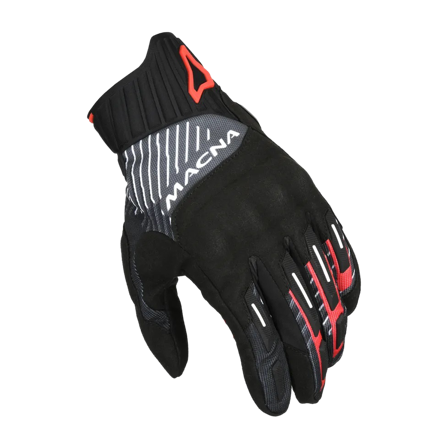 Hanskat Macna Octar 2.0. Musta/Punainen/Valkoinen S