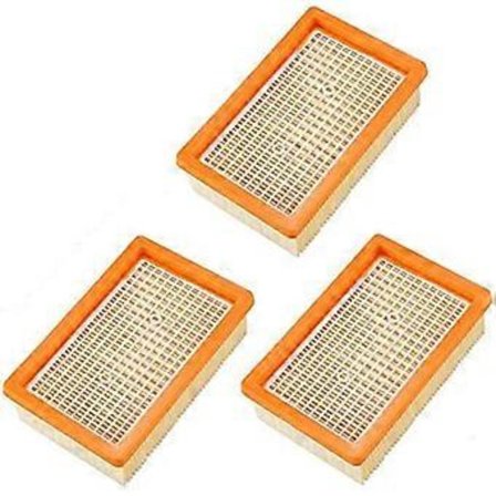 3-pack Filter för dammsugare, ersättning för KARCHER veckad platt MV4 MV5 MV6 WD4 WD5 WD6 P Premium WD5