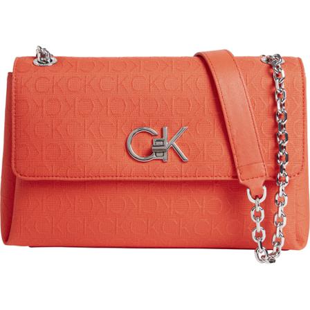 Calvin Klein Håndtaske Orange, Dame Håndtasker, Størrelse: ONE Size