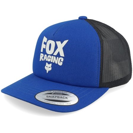 Fox - Blå trucker Caps - Bolt Mesh Blue/Black Trucker @ Hatstore