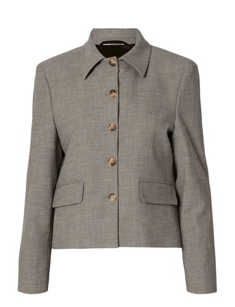 Slfrae Sun Blazer Grey Selected