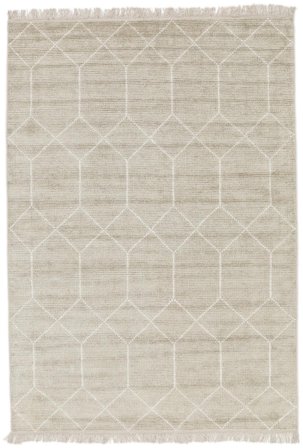 Geometryczny Kiara Beżowy Dywan