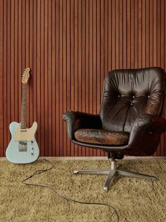 Hallinge Tappeto - Verde Oliva 200X300 Lana